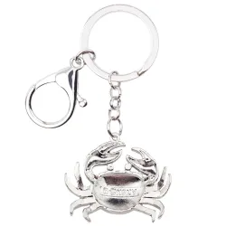 Cancer Zodiac Sign Keychain KeyringKeyrings