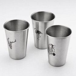 350 / 500ml Stainless steel cup mugDrinkware