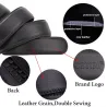 Genuine cowhide leather belt with automatic buckle beltBelts