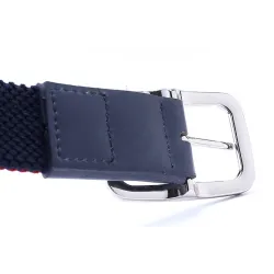 Elastic reversible woven canvas beltBelts