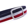 Elastic reversible woven canvas beltBelts