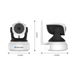 Starcam 720p HD IP CCTV wireless wi-fi night vision security camera baby monitorSecurity cameras