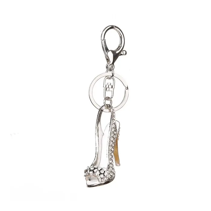 Crystal high heel shoe - keychainKeyrings