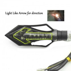 Motorcycle - scooter LED turn signal light with arrow 4 pcsTurning lights