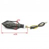 Motorcycle - scooter LED turn signal light with arrow 4 pcsTurning lights
