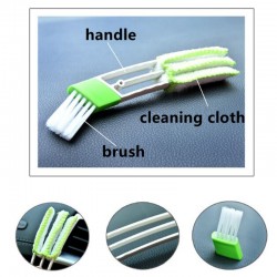 Car vent double sided cleaning brushCar wash
