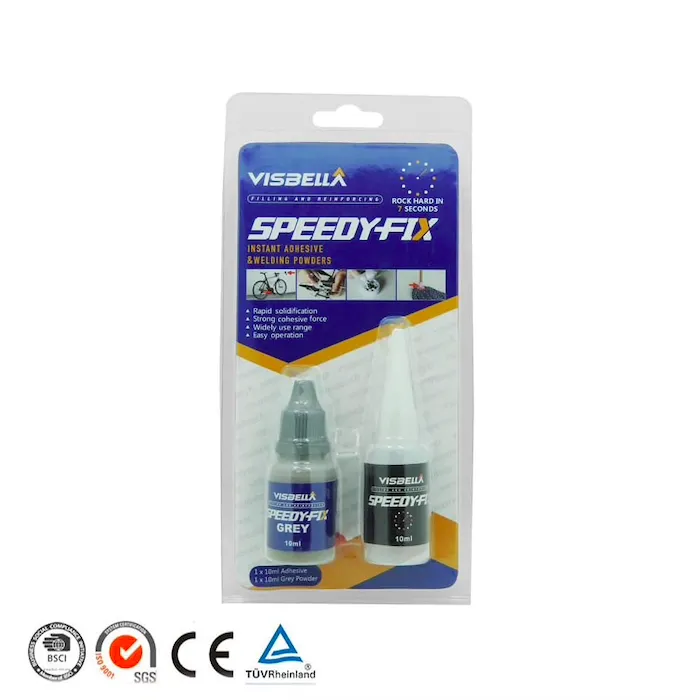 7 second speedy fix quick bonding fast dry glue for metal - plastic - wood & ceramicAdhesives & Tapes