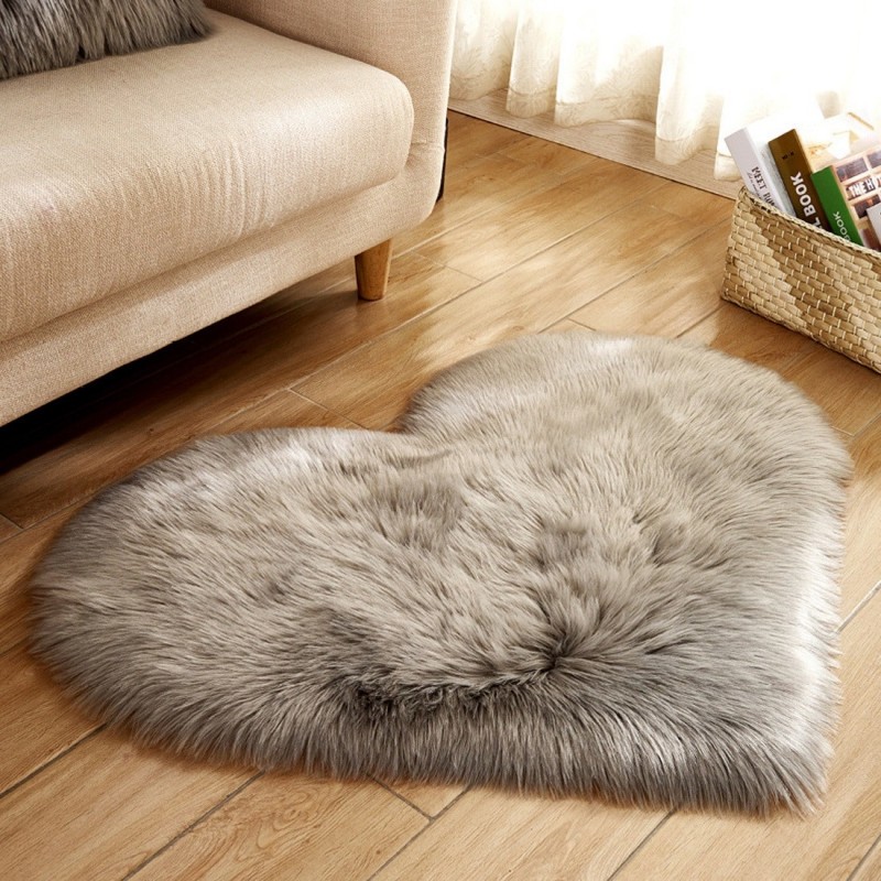 Heart-shaped carpet 40 * 50 cmCarpets