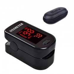 LED display - finger pulse oximeter with protection caseBlood pressure meters