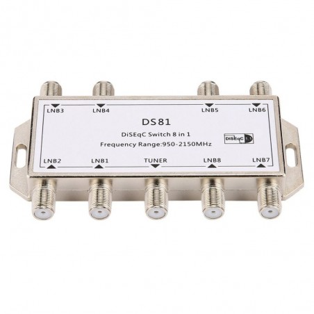 8 in 1 - satellite signal - DiSEqC switchSatellite Receiver