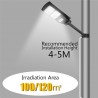 30W - 60W - 90W LED solar street light lamp - PIR motion sensor - remote control - waterproofStreet lighting