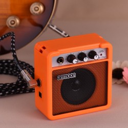 Portable mini 5W amplifier & speaker for guitar and ukulele - build-in batteryGuitars