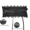 Leather & lace - elegant wide beltBelts