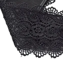 Leather & lace - elegant wide beltBelts
