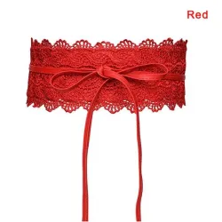 Leather & lace - elegant wide beltBelts