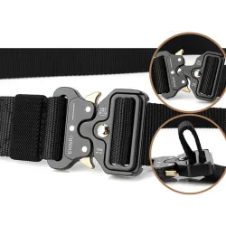 Military nylon belt with automatic buckleBelts