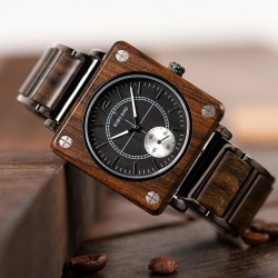 Sandalwood quartz modern watchWatches