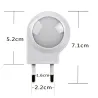 Led - mini wall light with USB charger - EU plugWall lights