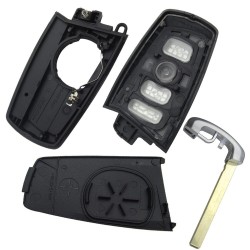 3 button key cover for BMW 1 - 3 - 5 - 6 - 7 Series X3 X4Keys