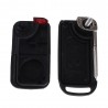 Folding shell - key fob case - 2 buttons for Mercedes Benz SLK E113 A C E S W168 W202 W203Keys