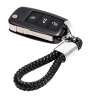Car key case with keychain for Passat Golf Jetta Bora Polo Sagitar TiguanKeys