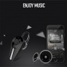 Mini Bluetooth headset - wireless invisible earphones with microphone & charging boxEar- & Headphones