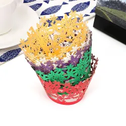 Christmas covers for muffins & cupcakes - paper wrappers 12 piecesBakeware