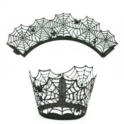Halloween cupcakes & muffins covers - paper wrappers 12 piecesBakeware