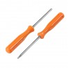 Multifunctional Torx T8 + T10 precision screwdriver for Xbox 360/ PS3/ PS4 - tamper proof holeRepair