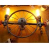 Iron wheel - retro wall lampWall lights