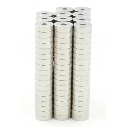 N50 neodymium ring magnets 5 * 1.5 * 1.5mm 50 piecesN50