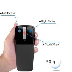 Bluetooth wireless Arc Touch mouse - 1200DPI - optical - foldableMouses