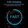 Universal 3.6A dual USB car charger with LED displayInterior accessories