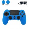 Playstation PS4 Pro Slim - protective skin for controller & 2 thumb stick grips capsAccessories