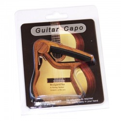 Aluminum capo for electric & acoustic guitars - clipGuitars