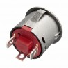 12V 22mm LED momentary push button switch - waterproof - car engine start - metalSwitches