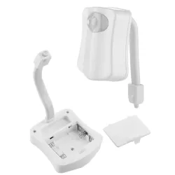 Smart PIR motion sensor - toilet seat night light - 8 colors LED - waterproofBathroom & Toilet