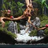 Natural tree trunk driftwood - aquarium & fish tank plant - wooden decorationAquarium