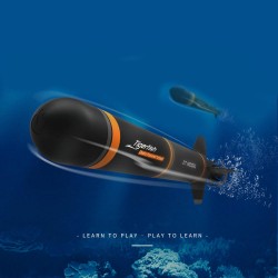 Electric RC submarine boat torpedo - assembly model kit - DIY toyBoats